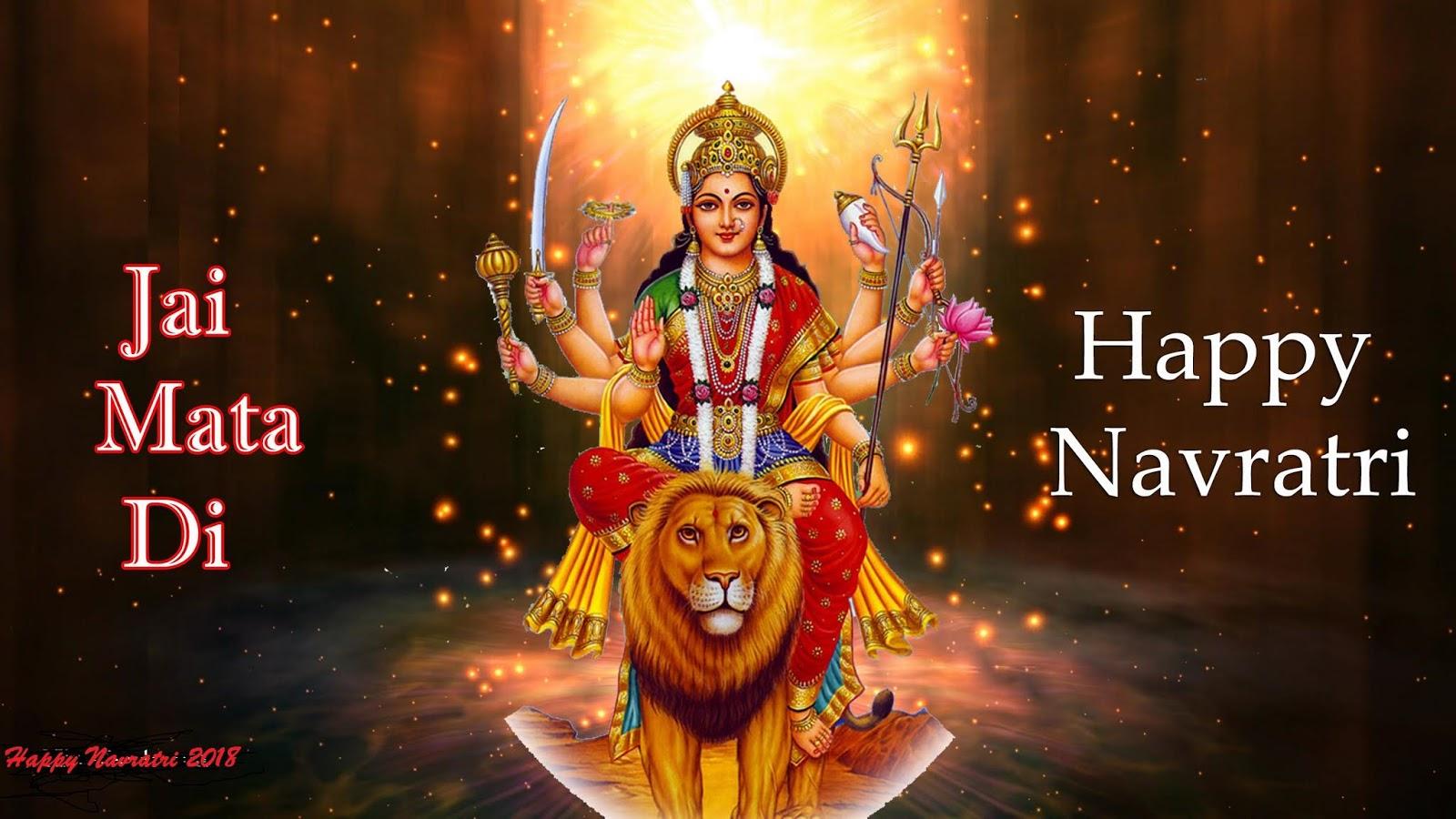 Happy Navratri Image photo wallpaper for whatsapp HD 2018 Happy