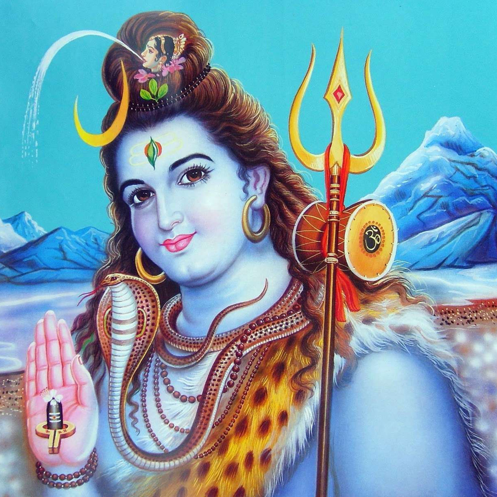 Download Lord Shiva 2048 x 2048 Wallpaper God