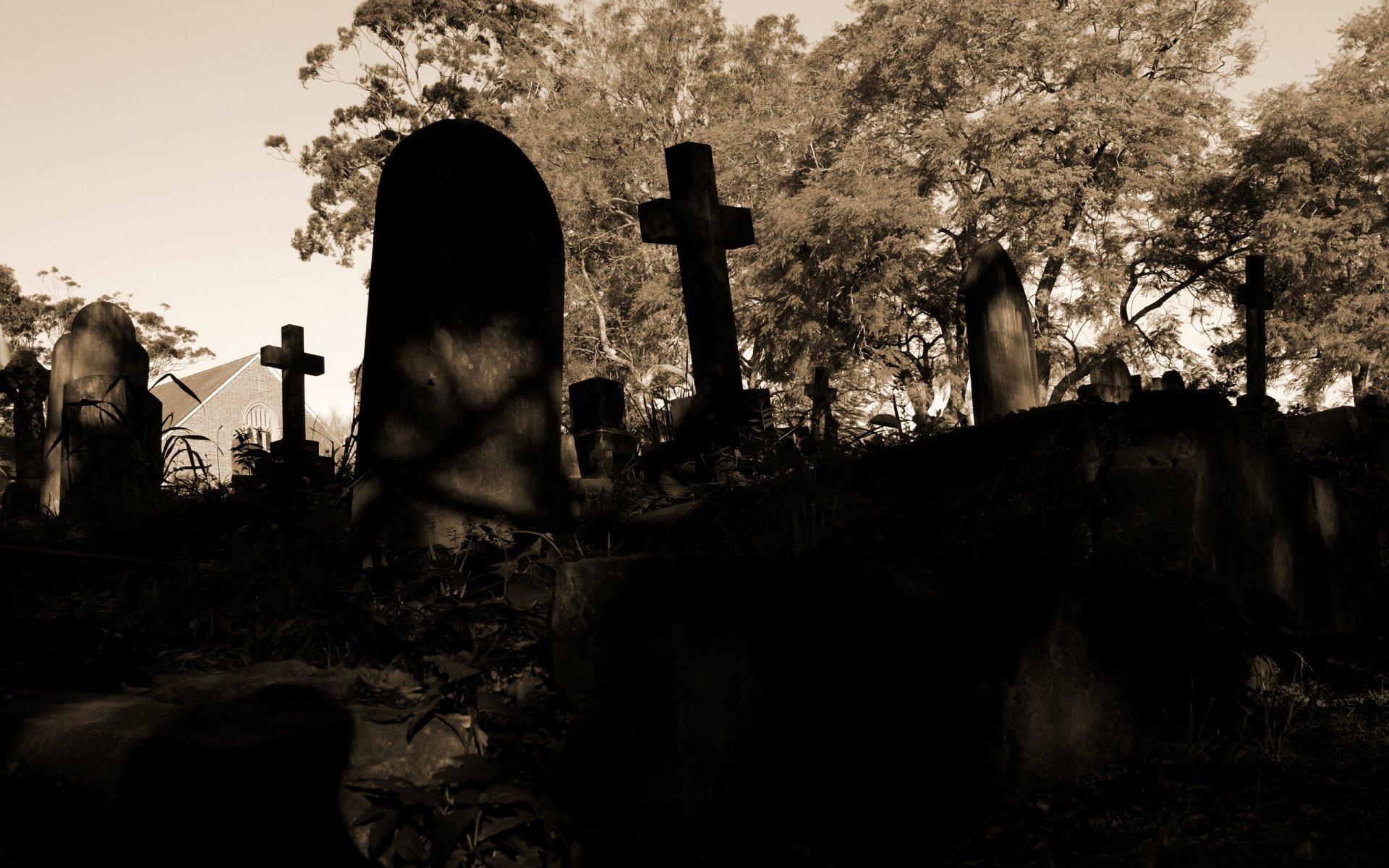 sadness darkness death cemetery cross tombstone darkly longing HD