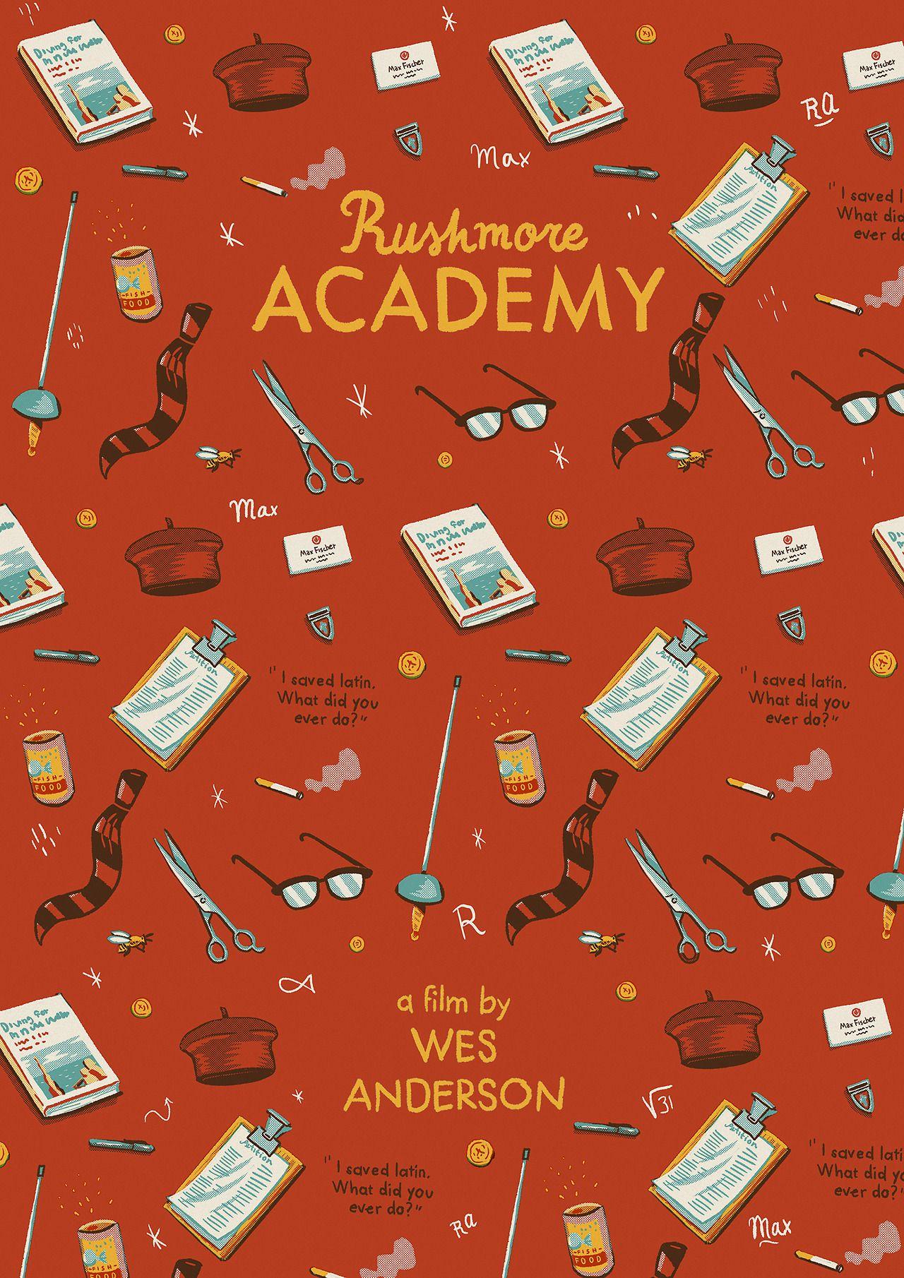 Wes Anderson Wallpaper. Last poster for the Wes Anderson series, I