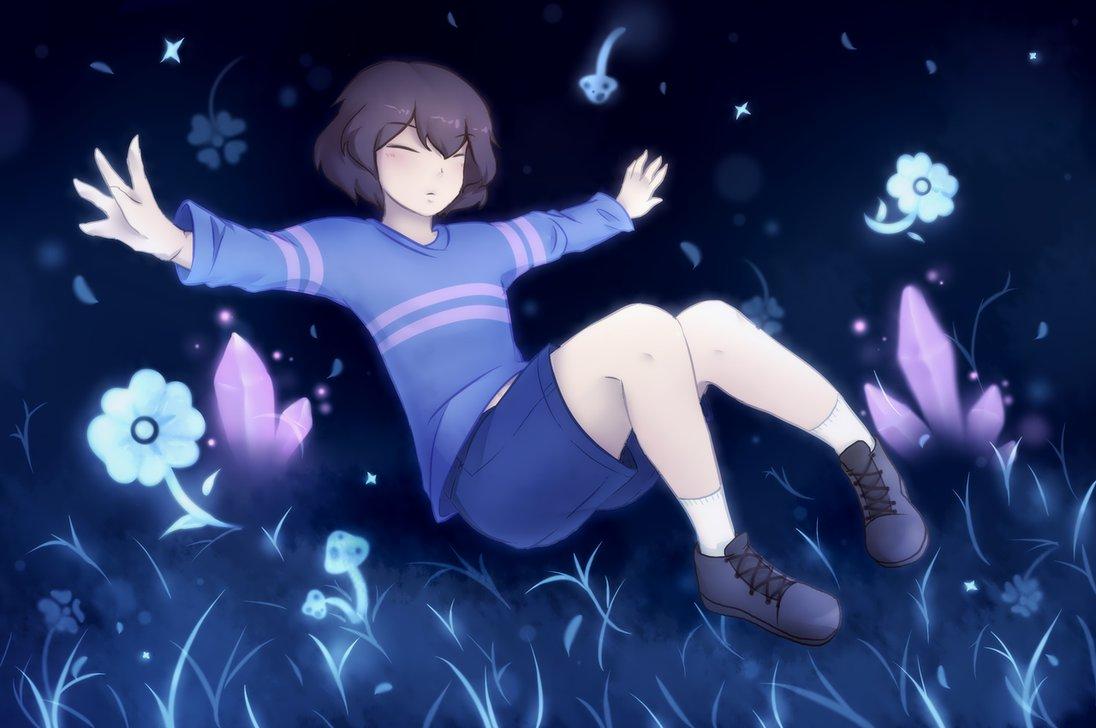 Wallpaper frisk, undertale, video, game, art desktop wallpaper, hd