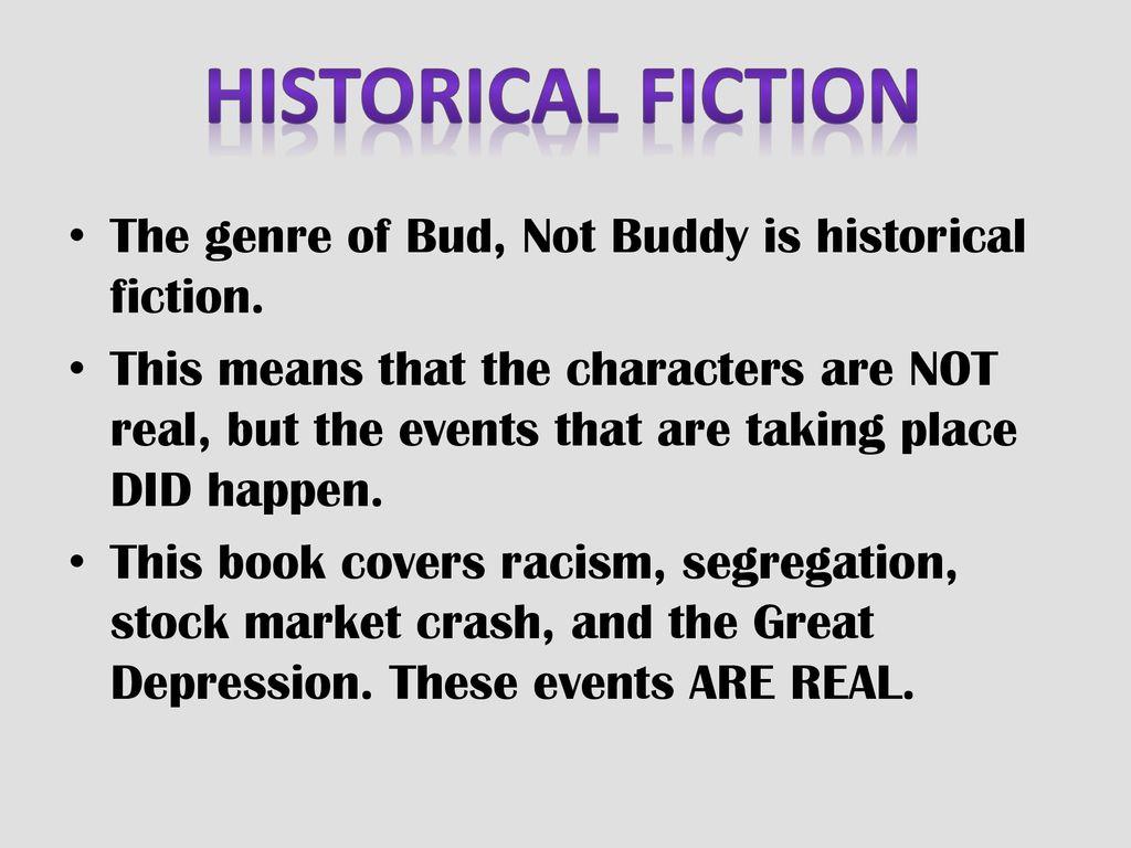 Bud, Not Buddy Historical Overview