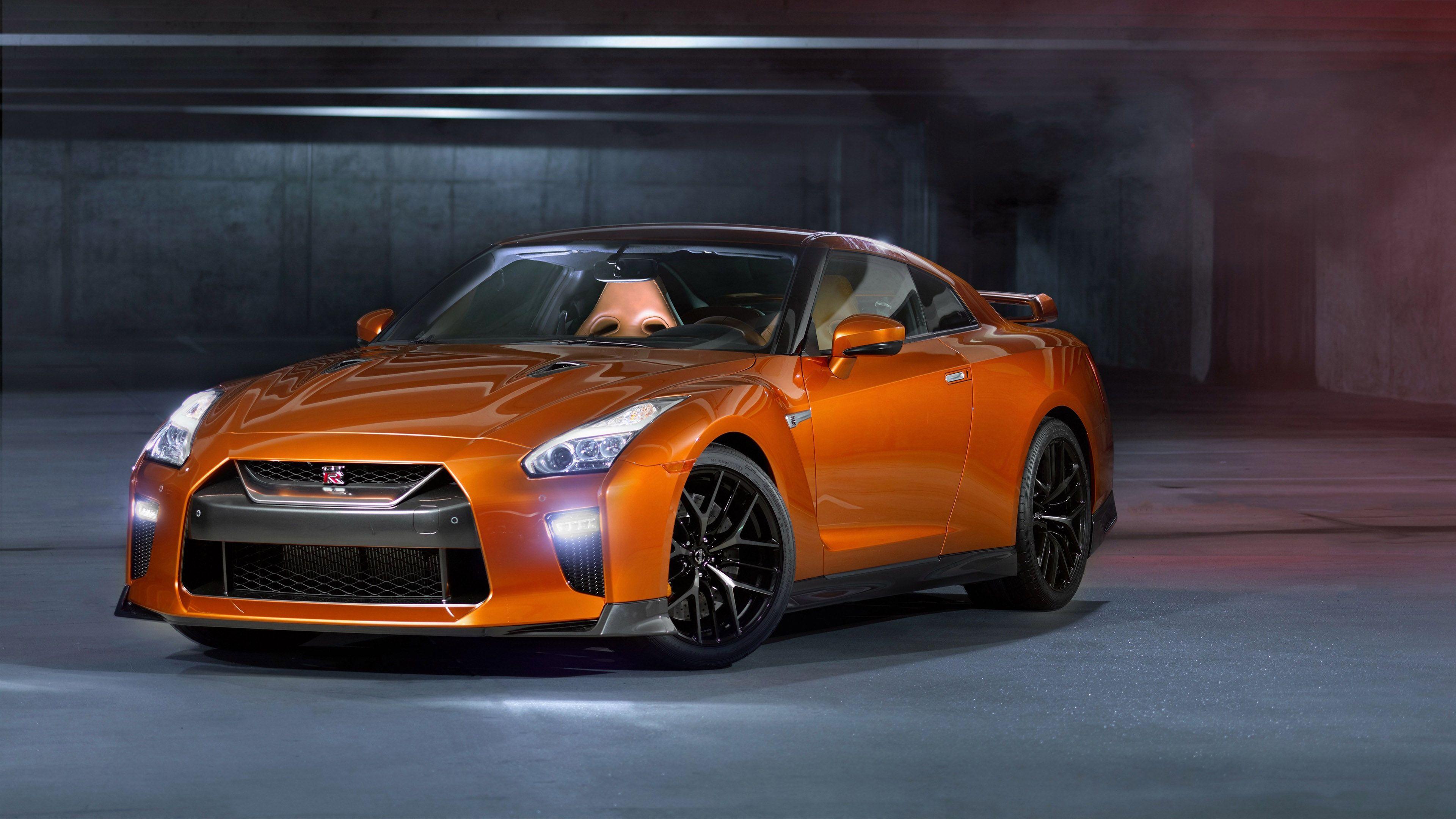 Nissan GTR Orange, HD Cars, 4k Wallpaper, Image, Background