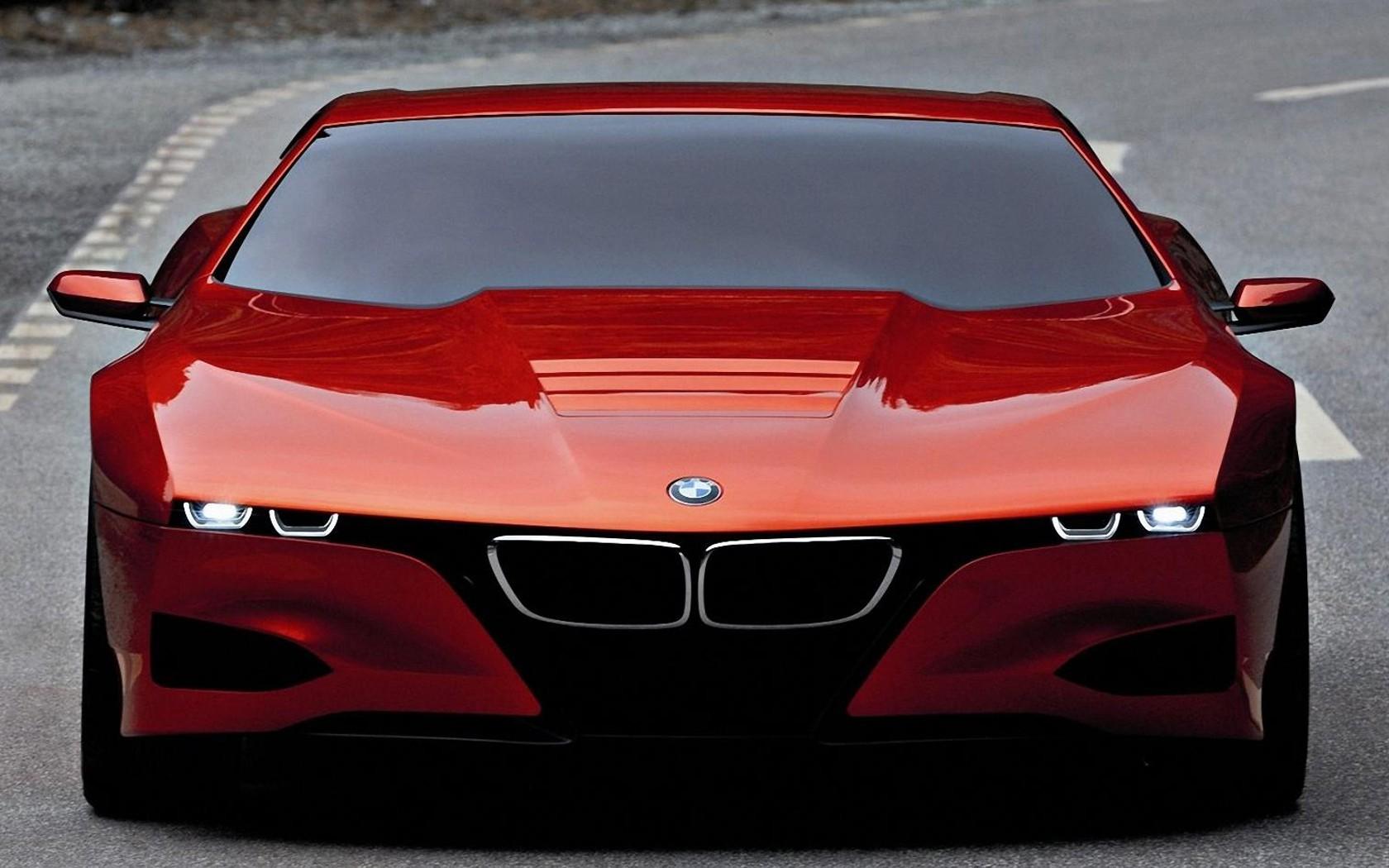 BMW futuristic concept art concept cars sports cars orange cars BMW