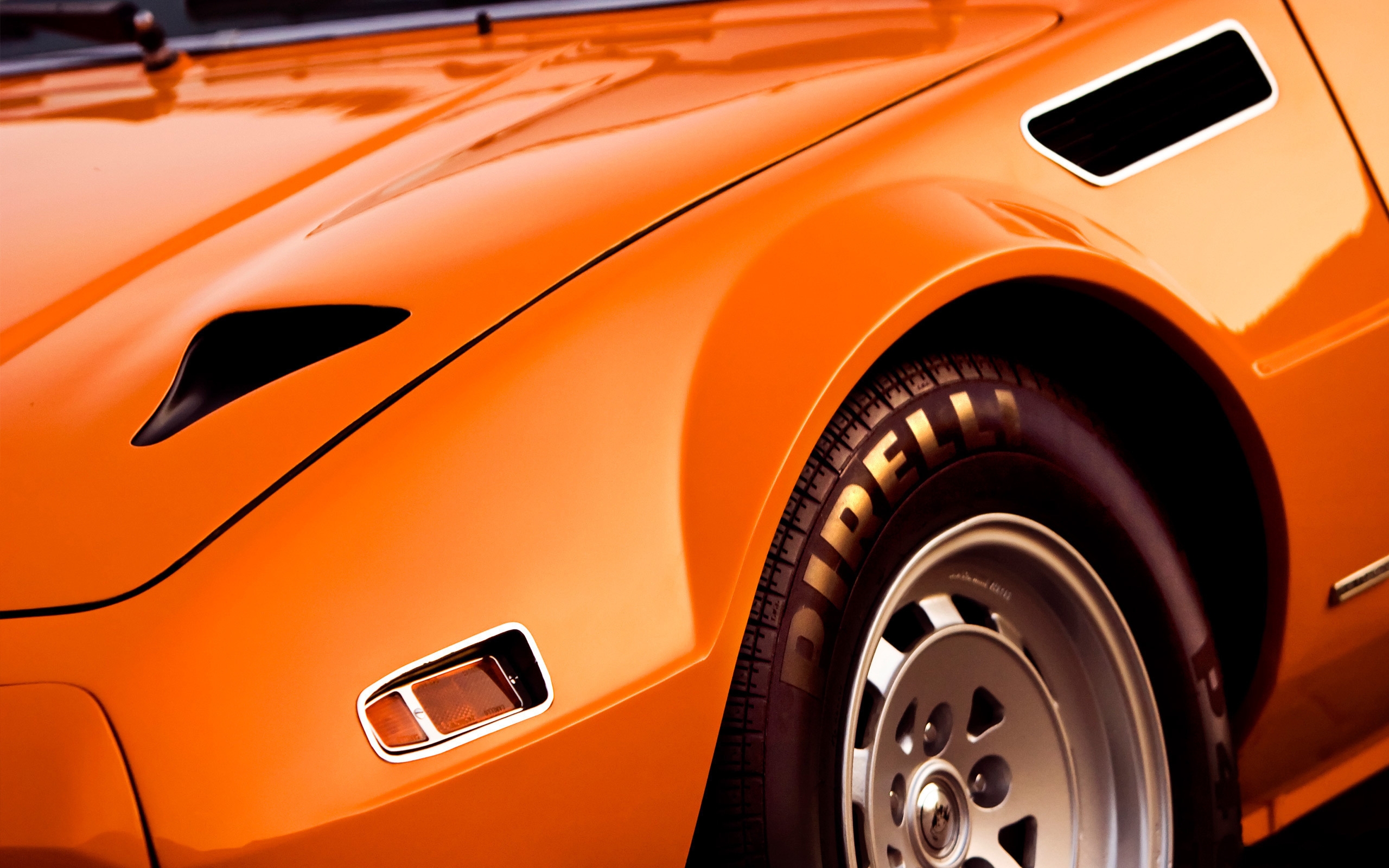 Wallpaper, 2560x1600 px, car, muscle cars, orange cars 2560x1600
