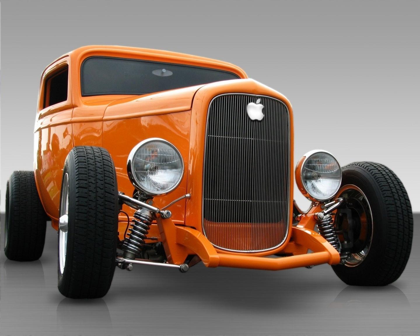 Download Orange Flash Total Classic Car Wallpaper HD Desktop Mobile
