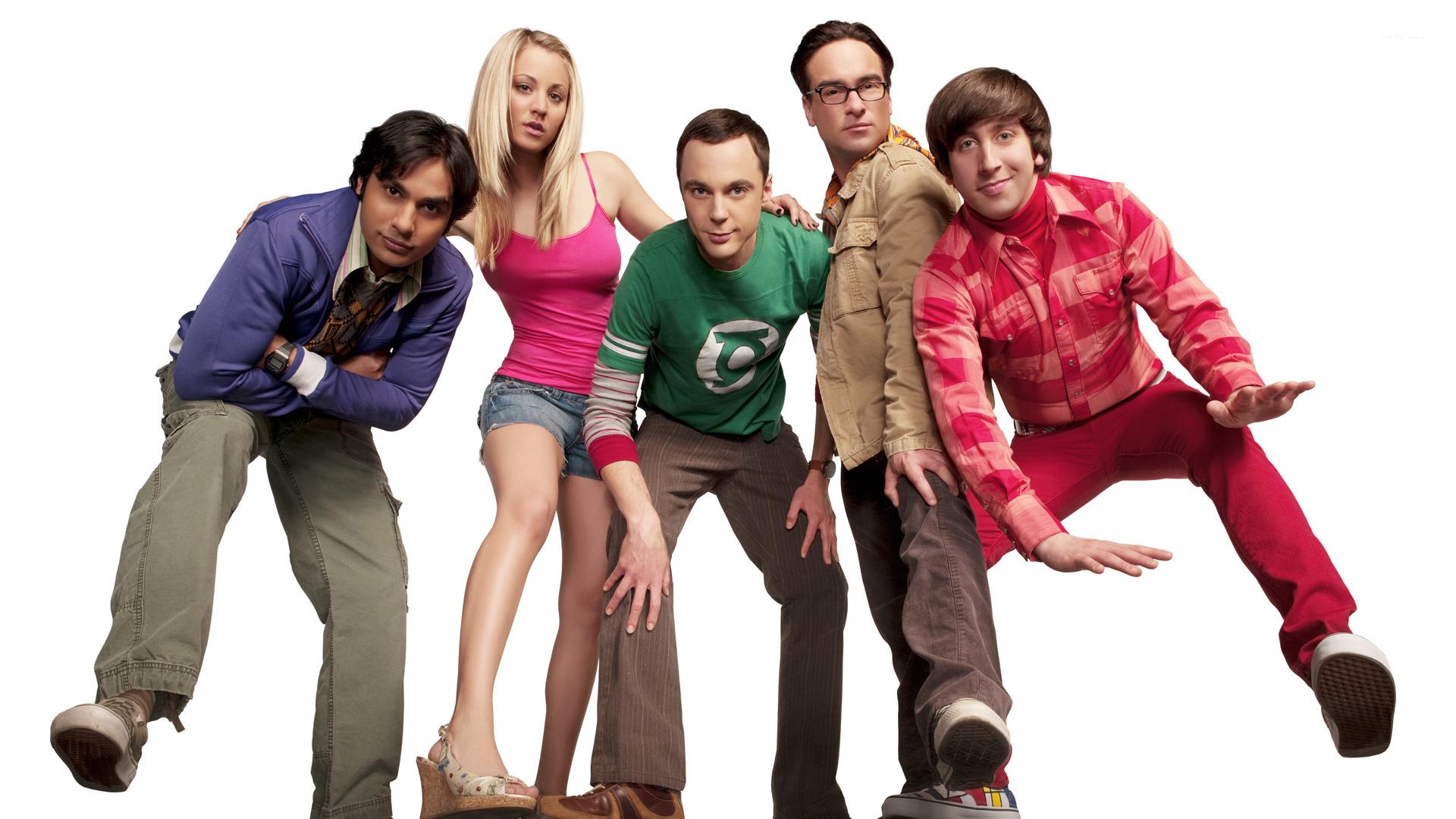 The Big Bang Theory main characters wallpaper Show wallpaper