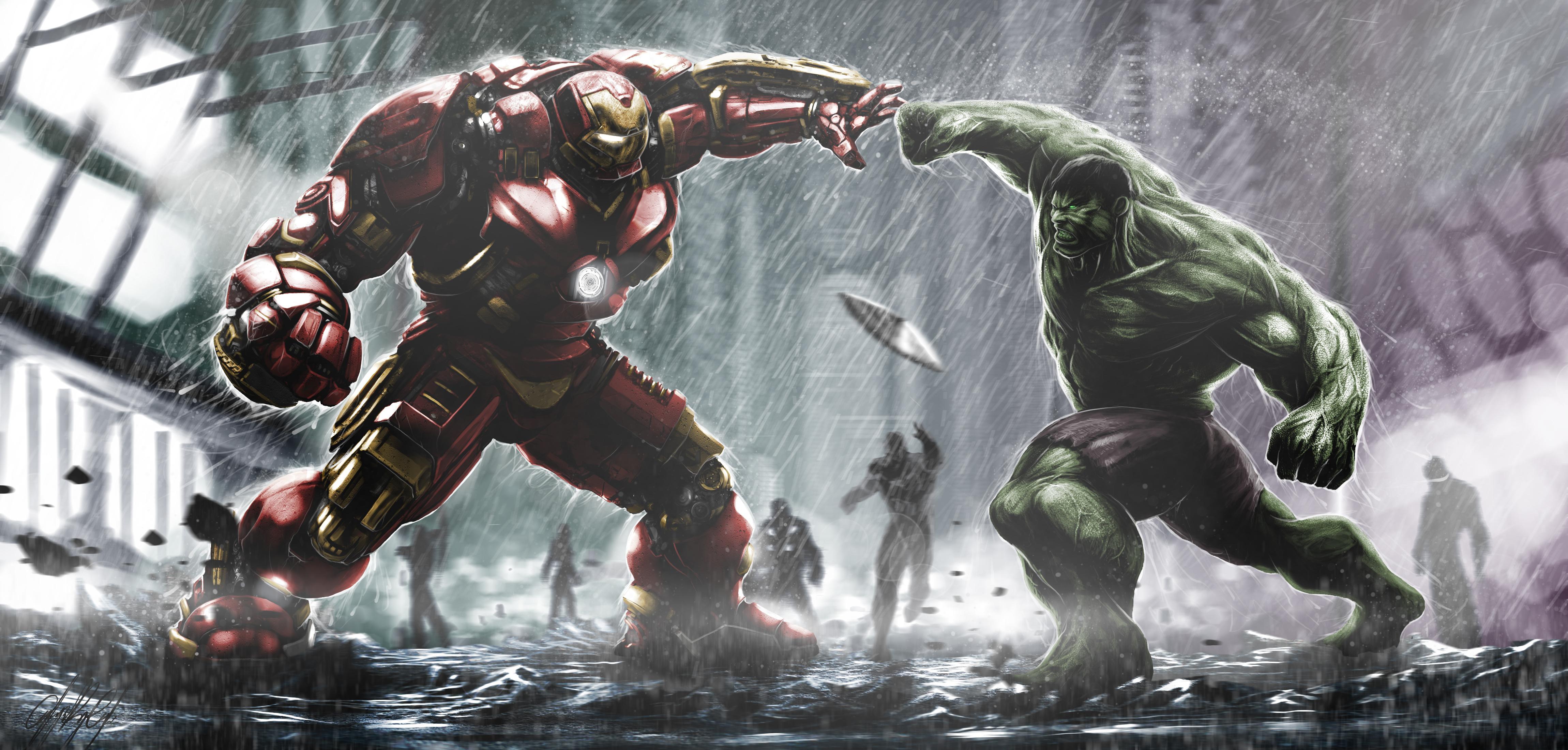 Photos Avengers: Age of Ultron Hulk hero Iron Man hero 4600x2200