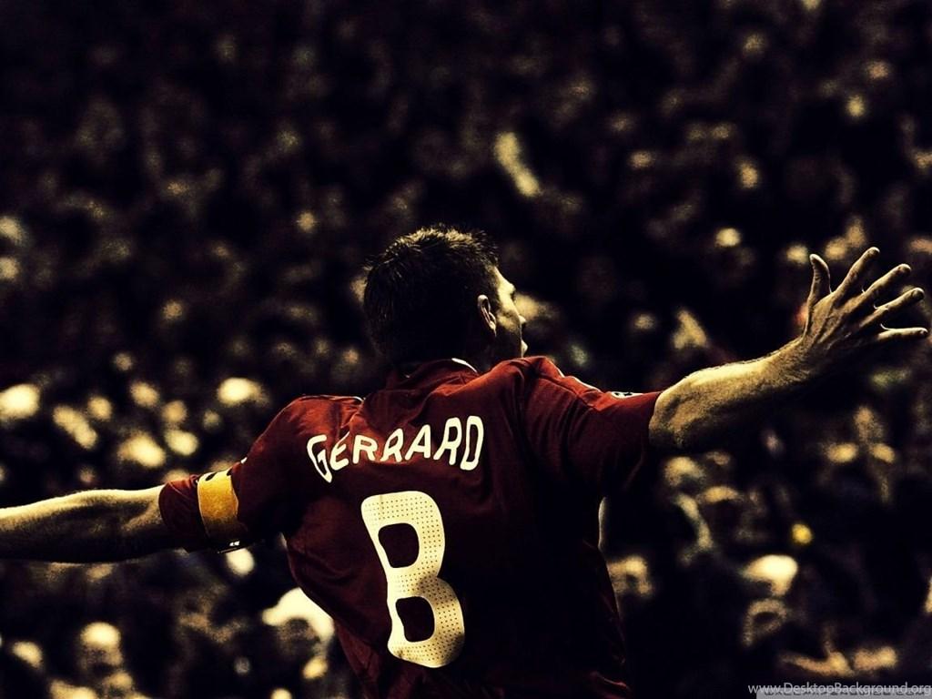 Steven Gerrard Football HD Desktop Wallpaper, Widescreen, High