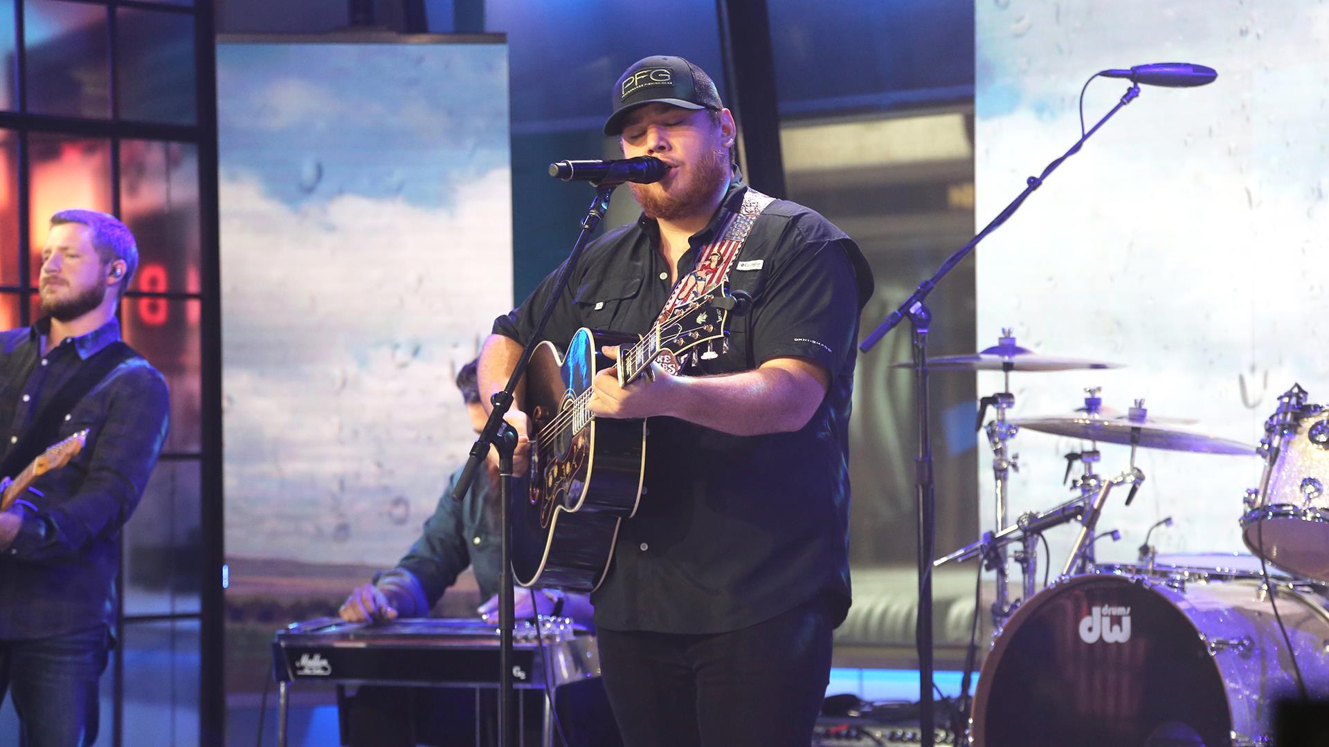 See Luke Combs perform 'When It Rains It Pours' live on TODAY