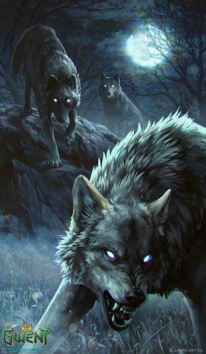 Evil Wolves Wallpaper Free Evil Wolves Background