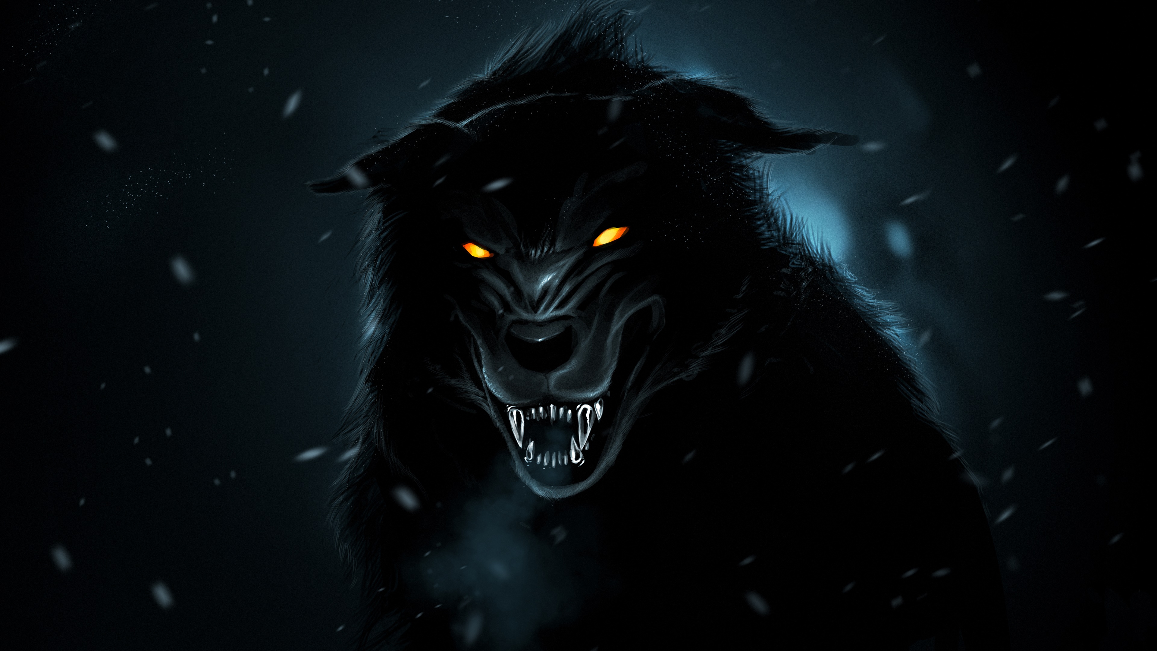 Creepy Werewolf 4K UltraHD Wallpaper. Wallpaper Studio 10