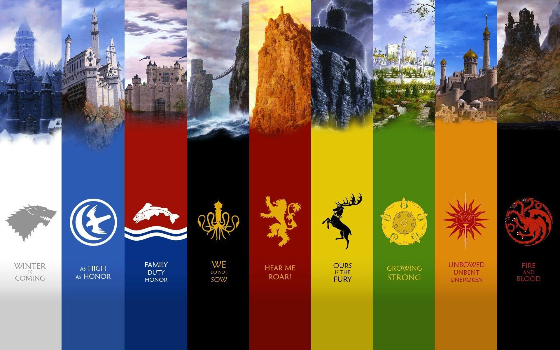 Game of Thrones Houses