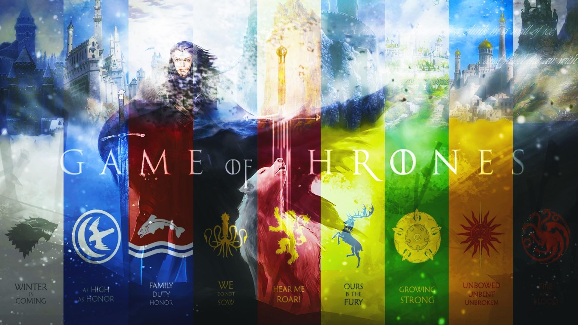Game Of Thrones Houses Wallpapers Wallpaper Cave