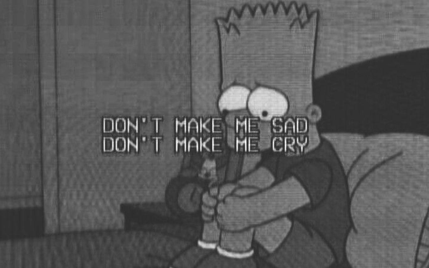 bart #simpson #sad #cry Dreamin' Minds Bart simpson. Hot