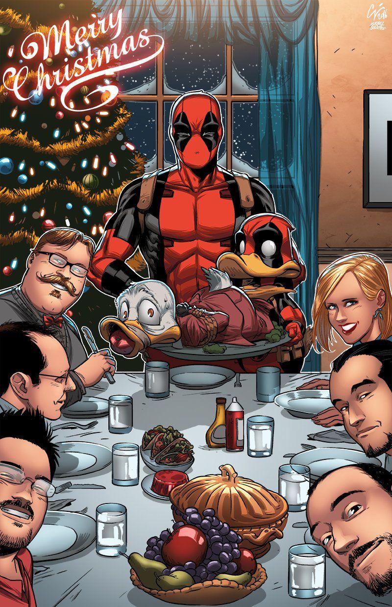 Wadewilson Parker: ““ Merry Xmas From The Deadpool The Duck Team