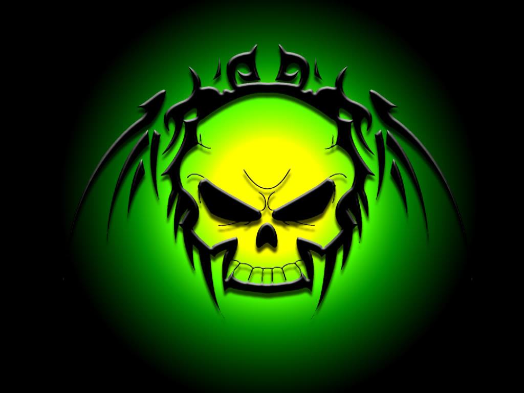 Neon Skull Wallpaper, image collections of wallpaper