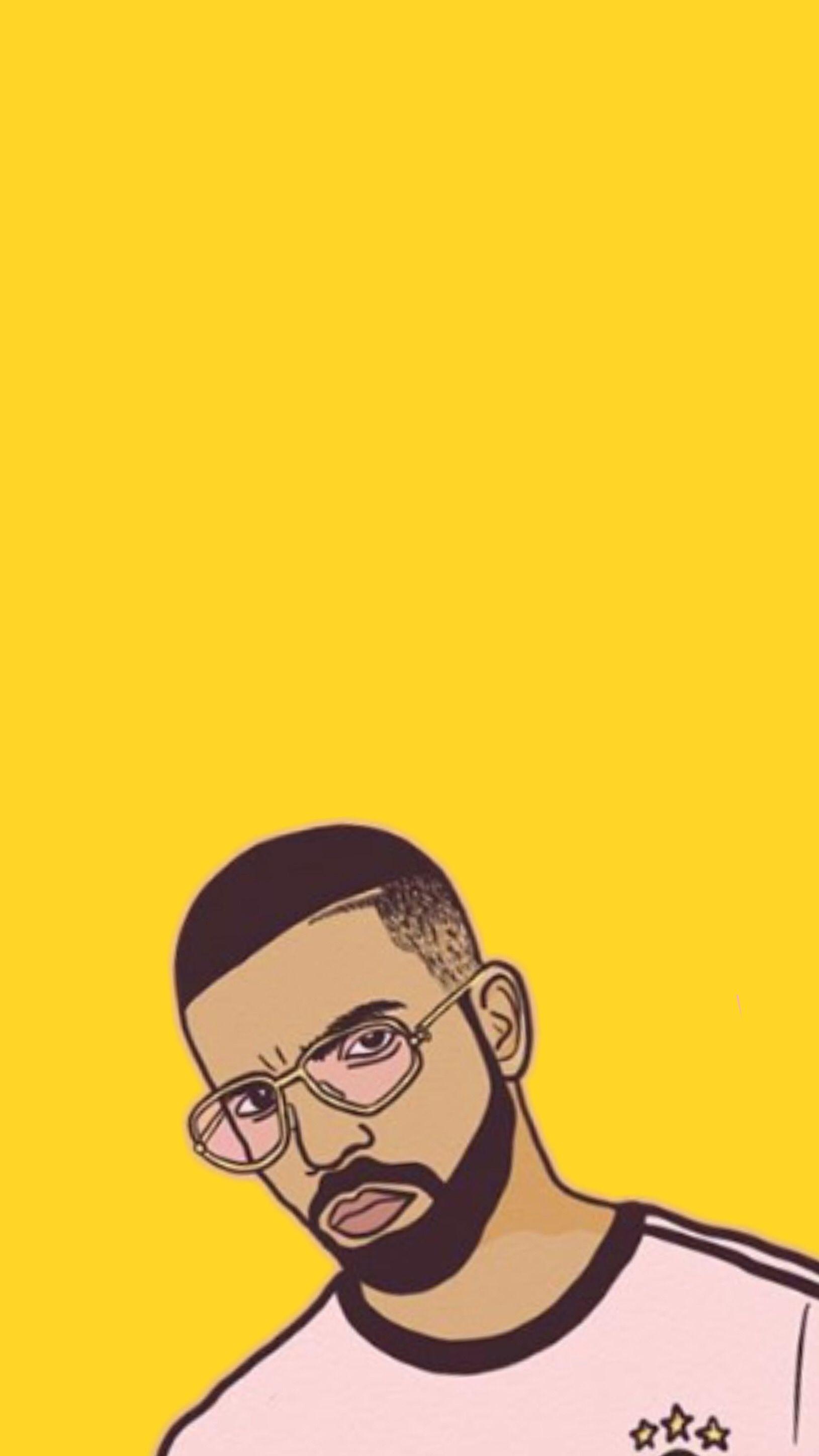 God Drake Cartoon Wallpaper Free God Drake Cartoon