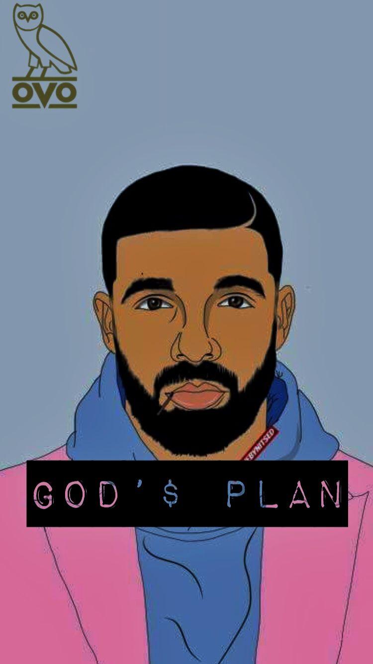 Iphone Drake Cartoon Wallpaper
