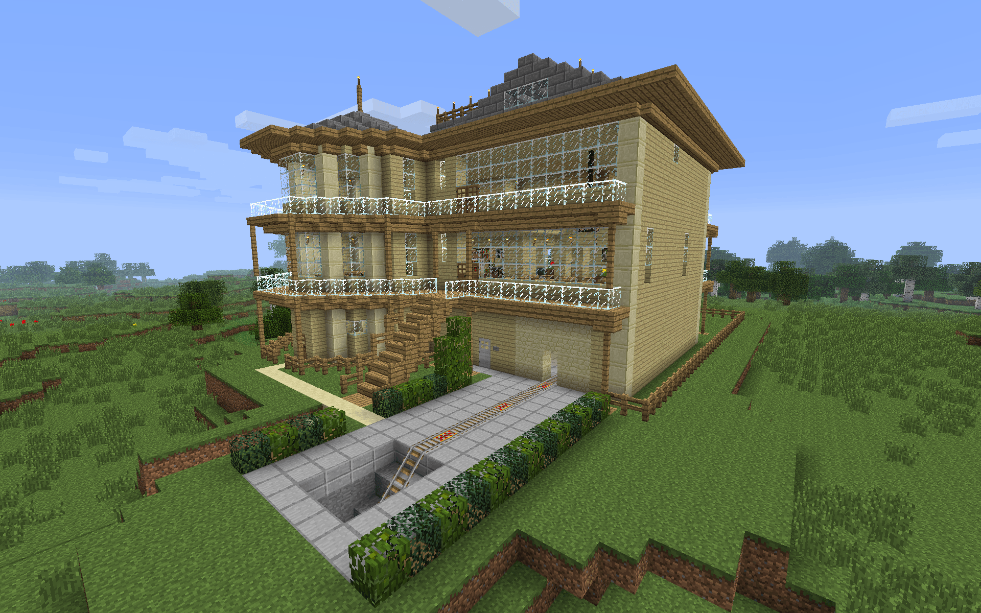 Small Minecraft House Ideas. image of referenced minecraft house