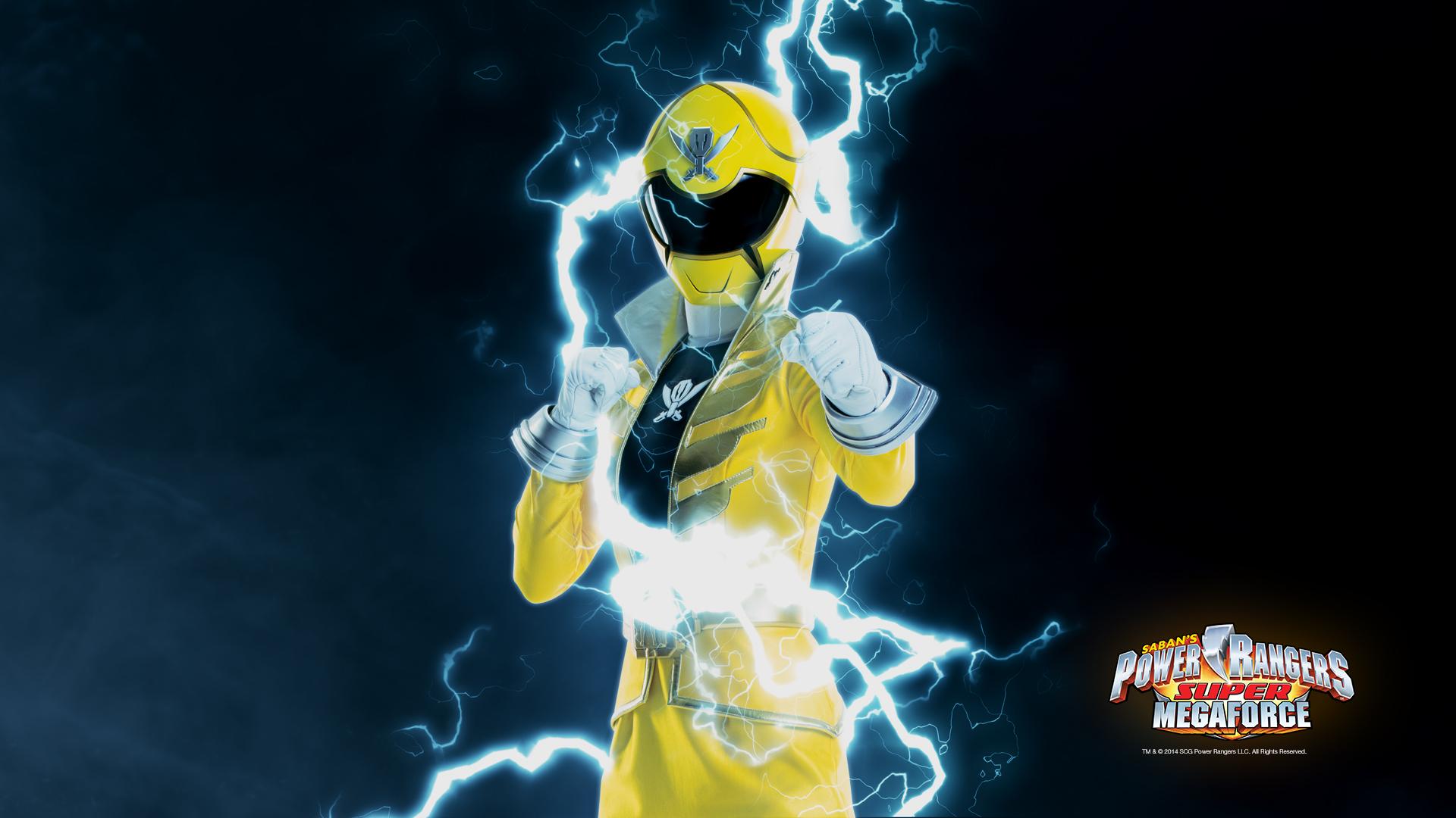 The Power Ranger image Yellow supermegaforce ranger HD wallpaper