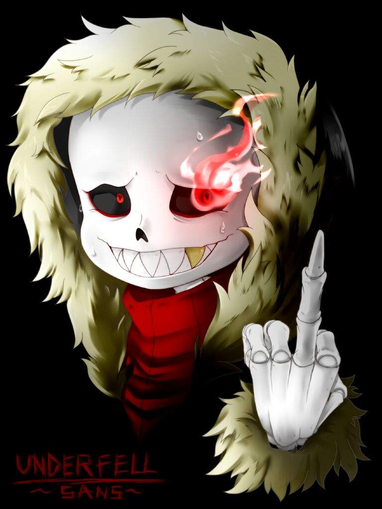 Underfell Sans Wallpaper