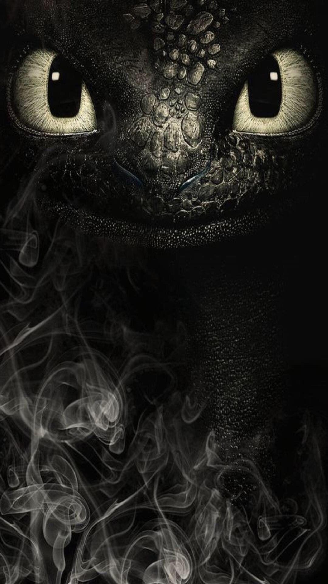 Toothless Phone Wallpaper