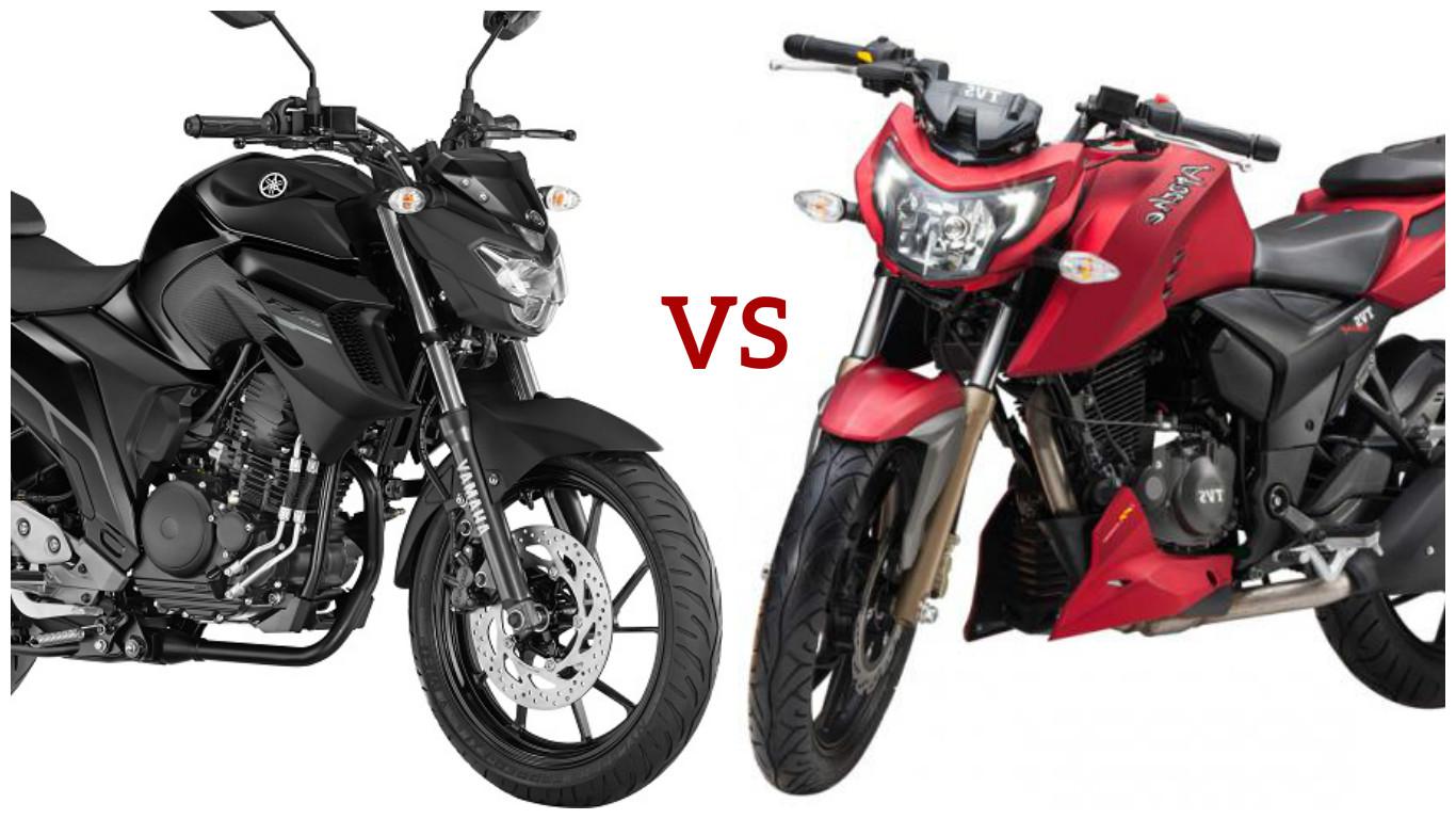 Yamaha FZ25 vs TVS Apache RTR 200 4V: Price, Features, Specification