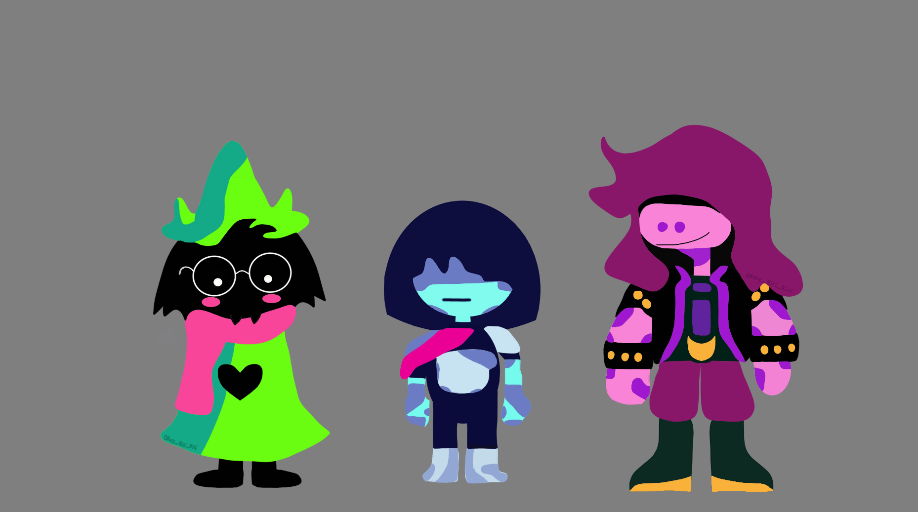 Wallpaper with Raelsi, Kris, and Susie!