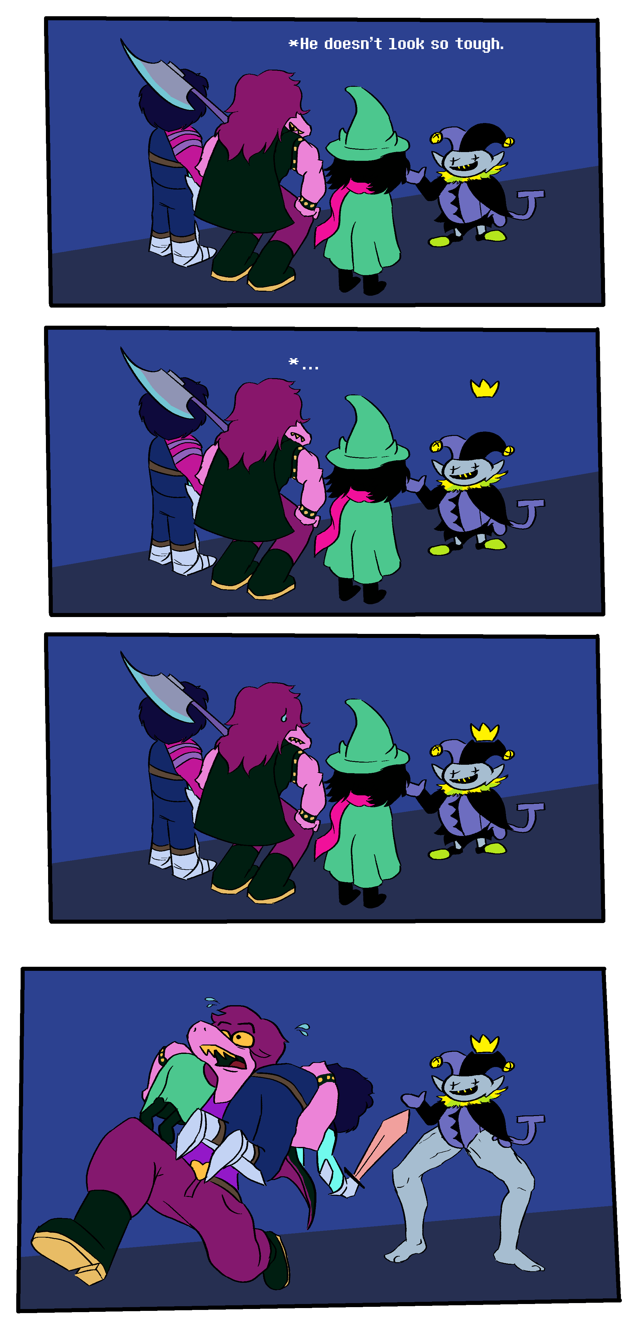 Jevil get's a leg up on the competition