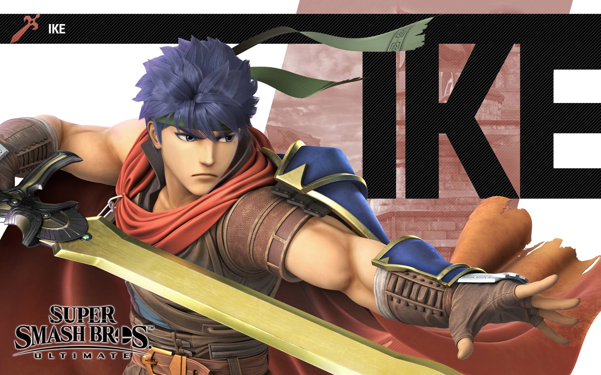 Super Smash Bros Ultimate Ike Radiant Dawn Wallpaper. Cat with Monocle