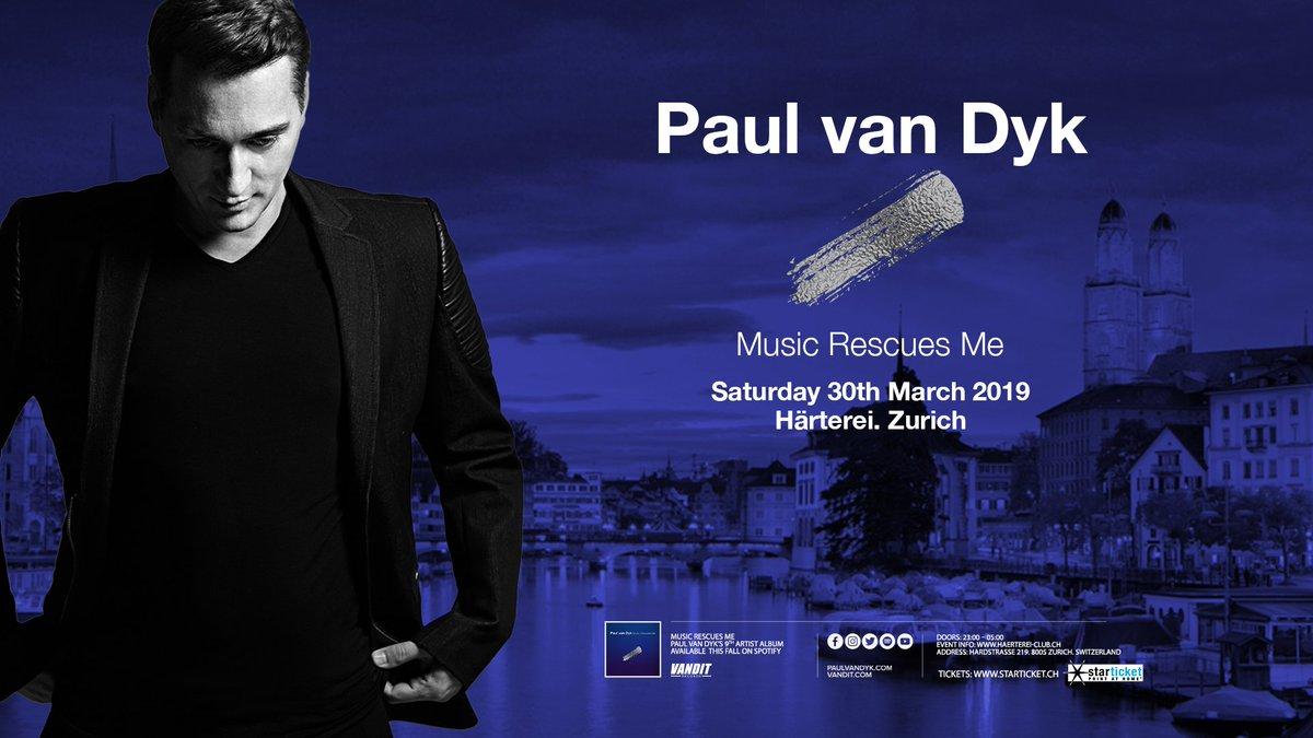 PAUL VAN DYK! See you March 30th 19 at