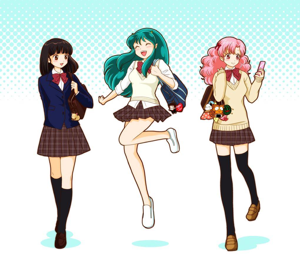 Lum and Rei Urusei Yatsura t