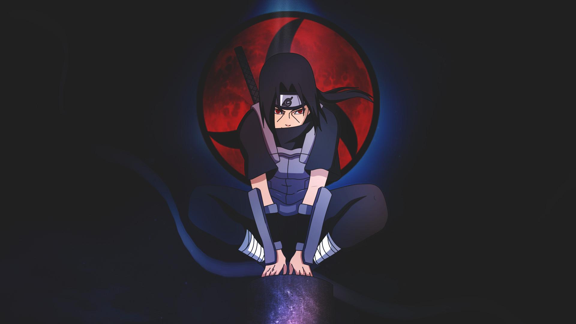 Anime Naruto Minimalism, HD Anime, 4k Wallpaper, Image