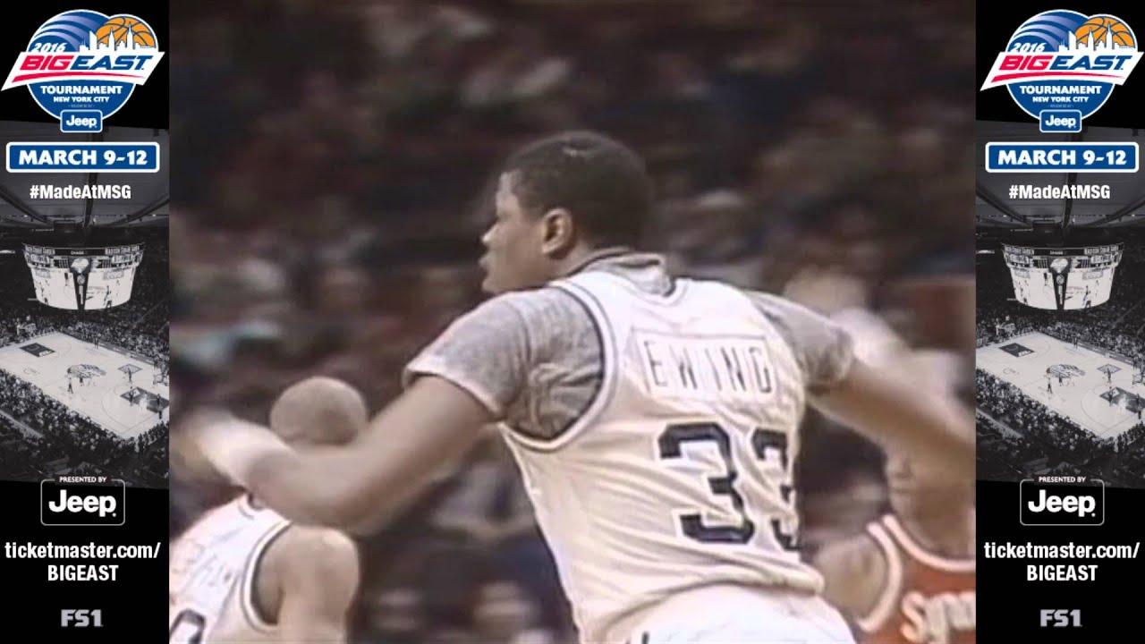 MadeAtMSG Moment (1984) Ewing & Georgetown Defeat Syracuse