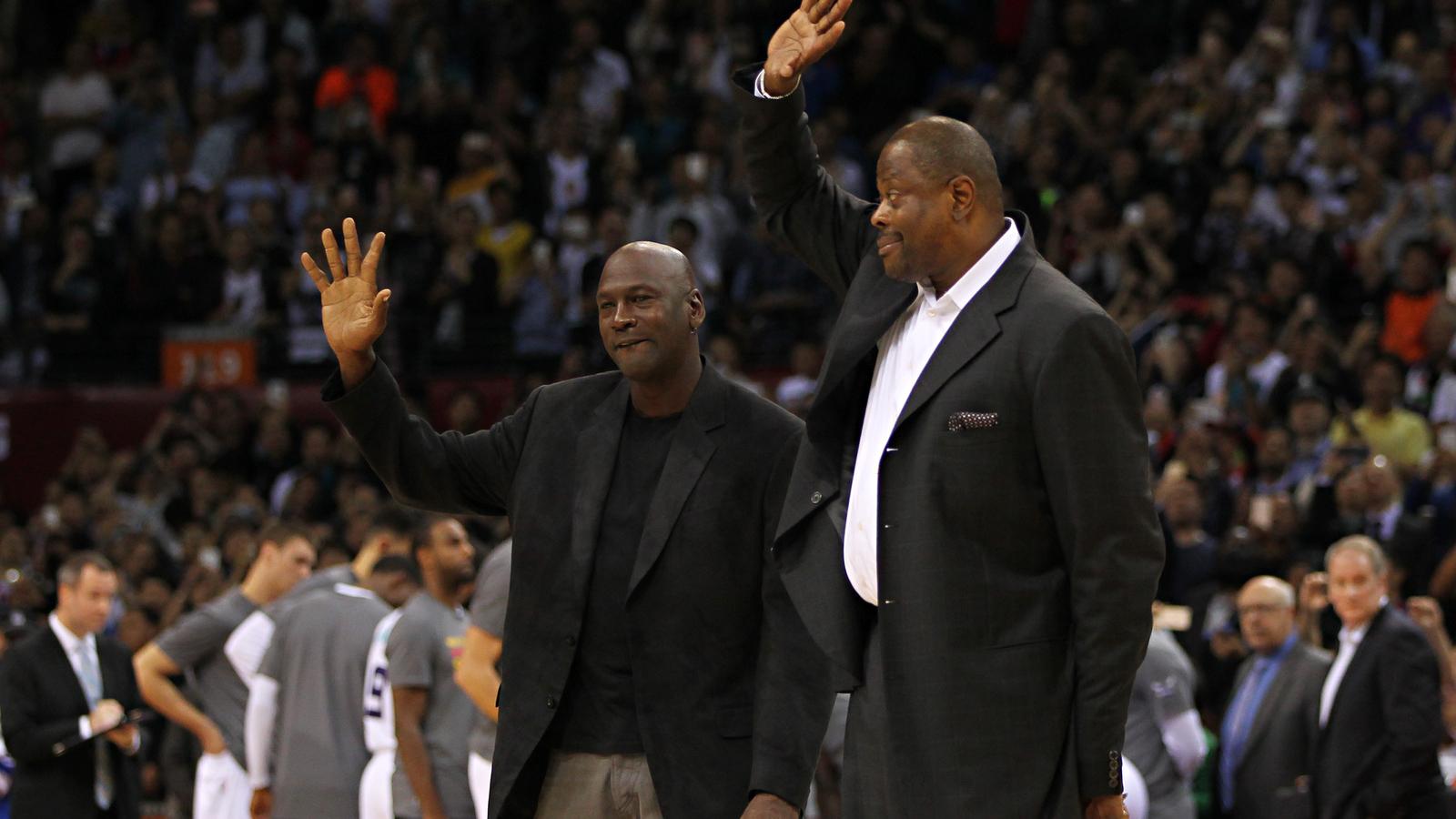 Patrick Ewing relates funny story about meeting Michael Jordan at