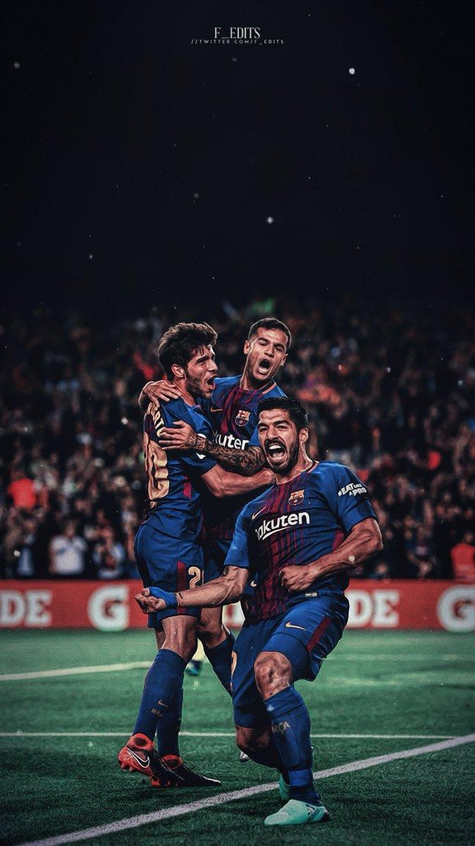 mesqueunclub.gr: Wallpaper: Suarez, Roberto & Coutinho celebrating