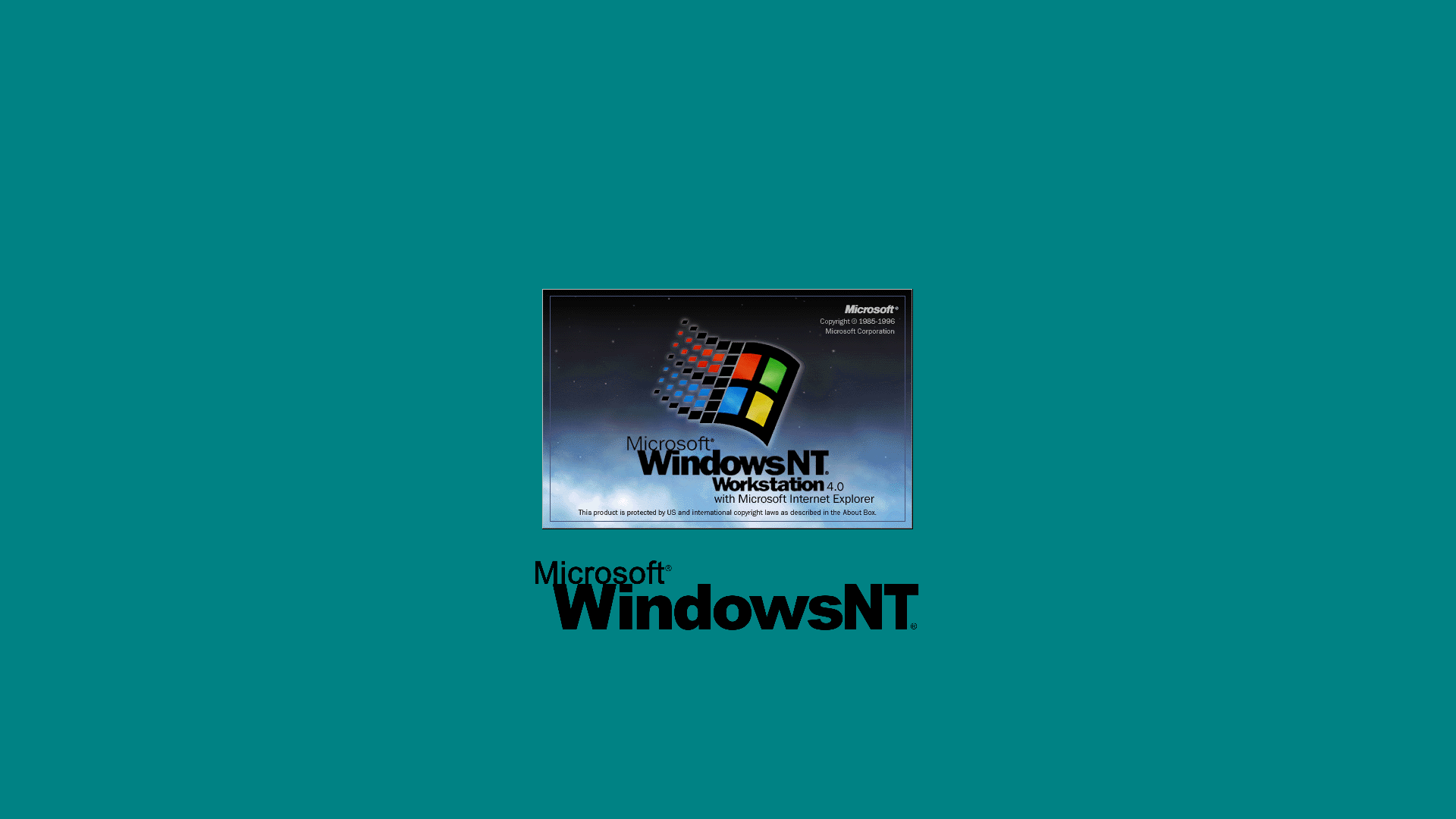 Windows NT 4.0 Интерфейс