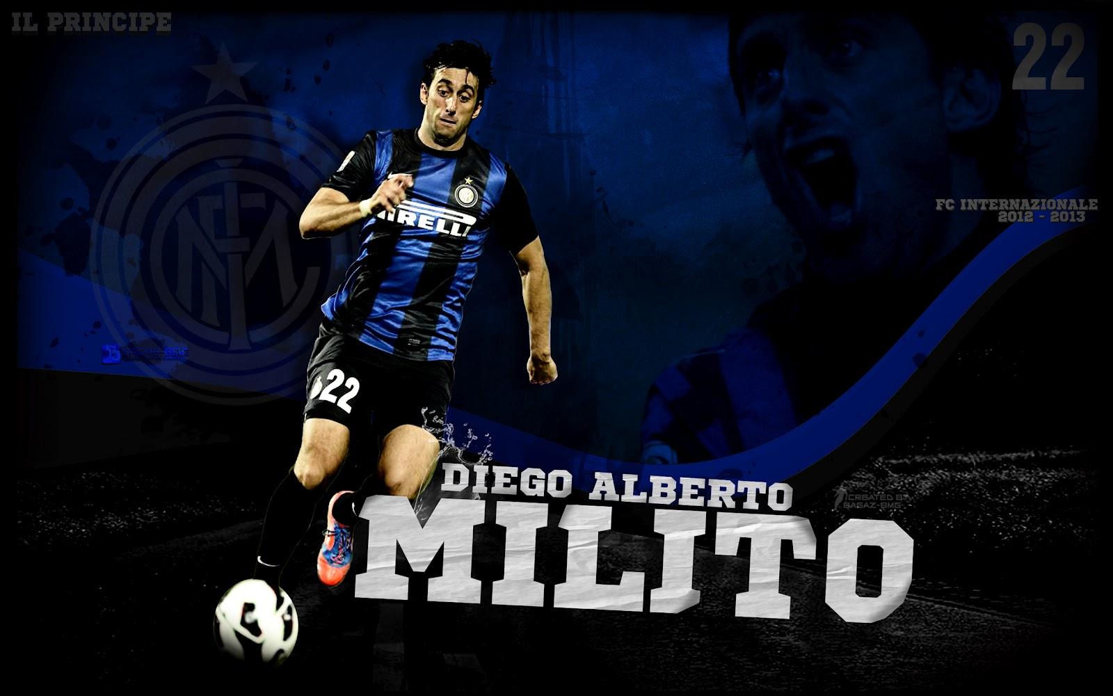 Diego Milito Wallpaper. The Best Foot Ball Wallpaper