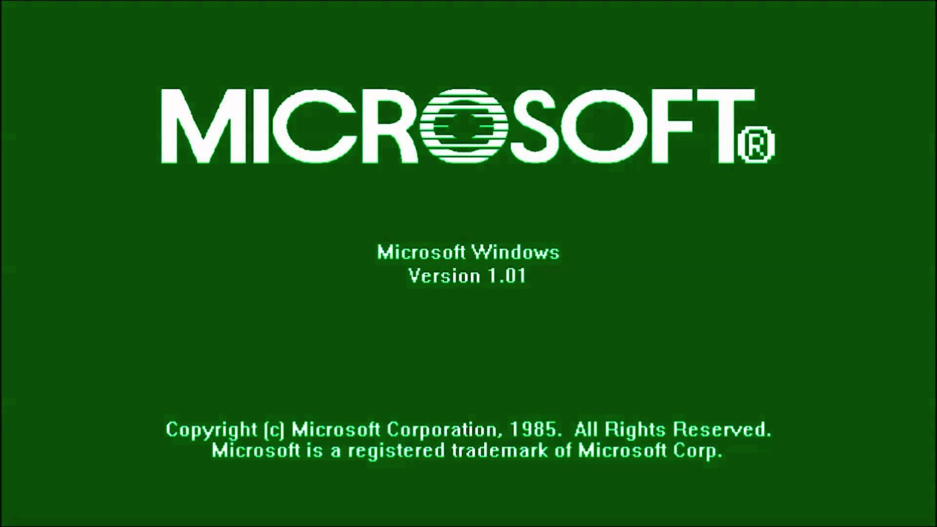 Windows 1.0 логотип