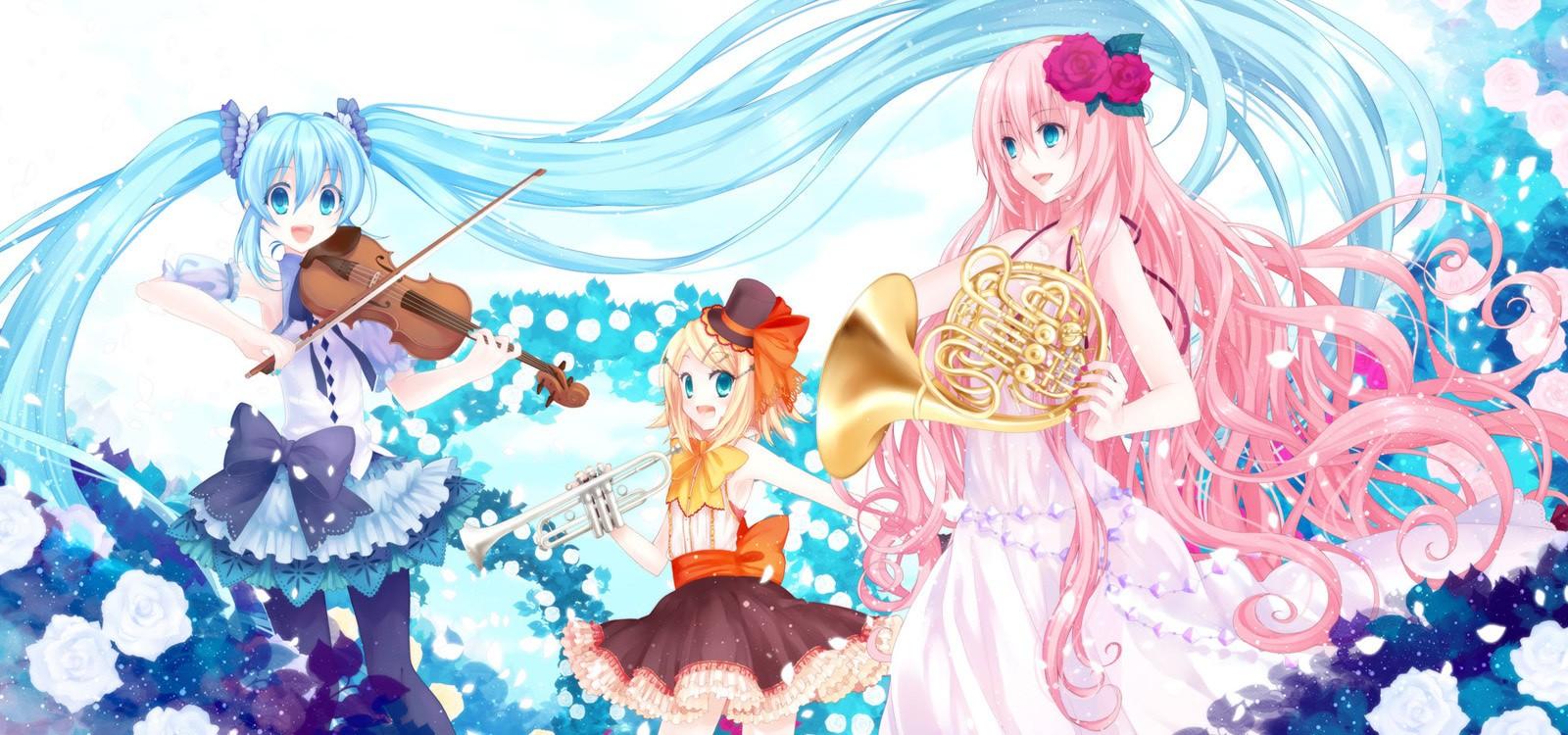 Kawaii Anime image Vocaloid Wallpaper HD wallpaper and background