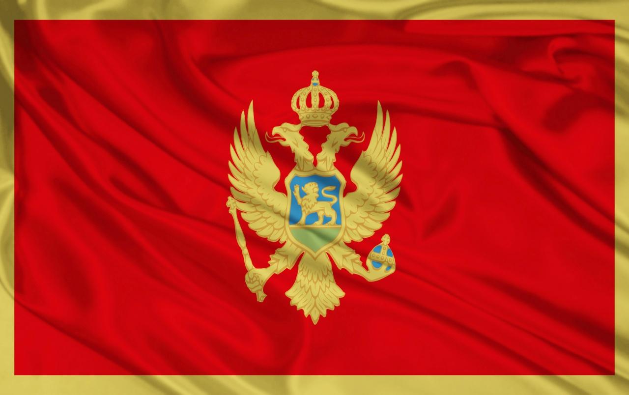 Montenegro flag wallpaper. Montenegro flag