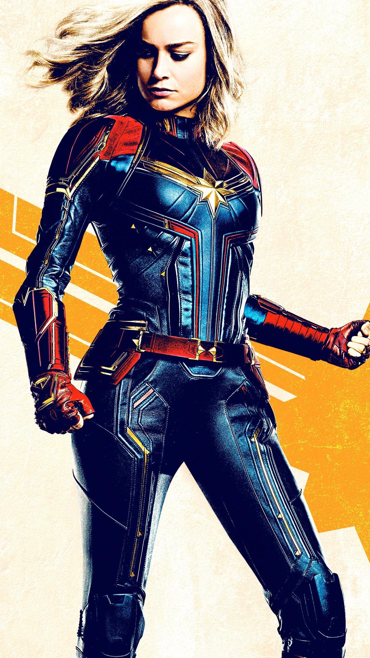 Captain Marvel Phone Wallpapers Wallpaper Cave