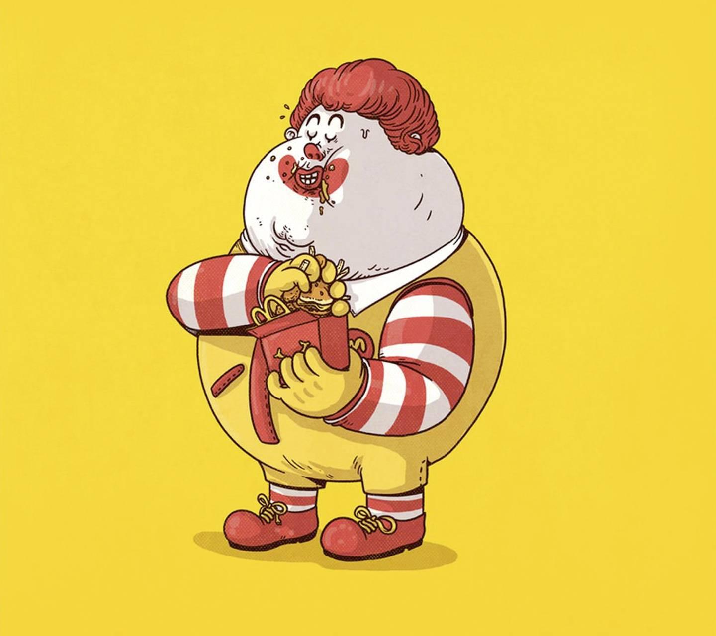 Ronald McDonald Fat Wallpaper