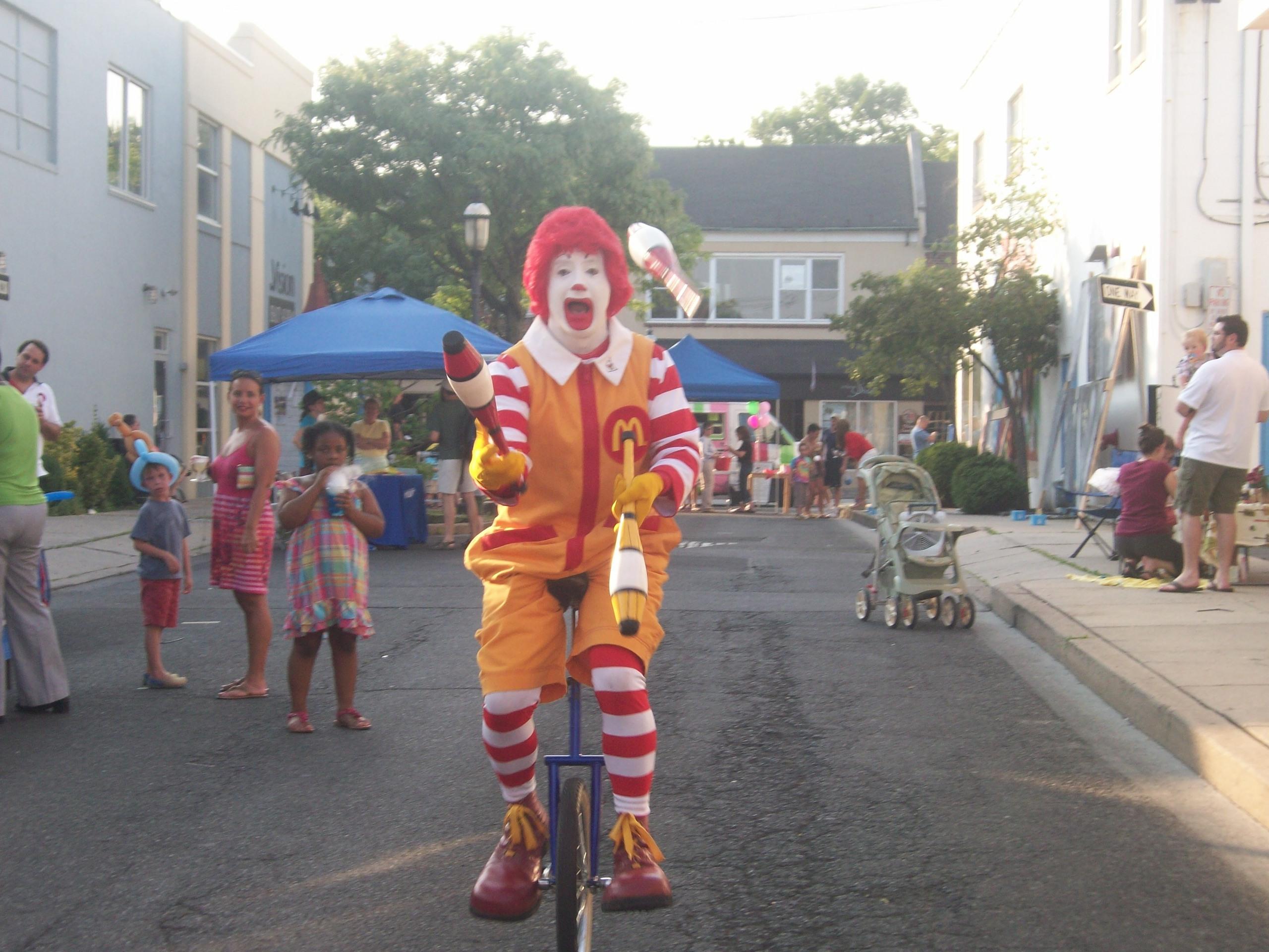 McDonald's image Ronald McDonald at First Fridays in Ambler HD