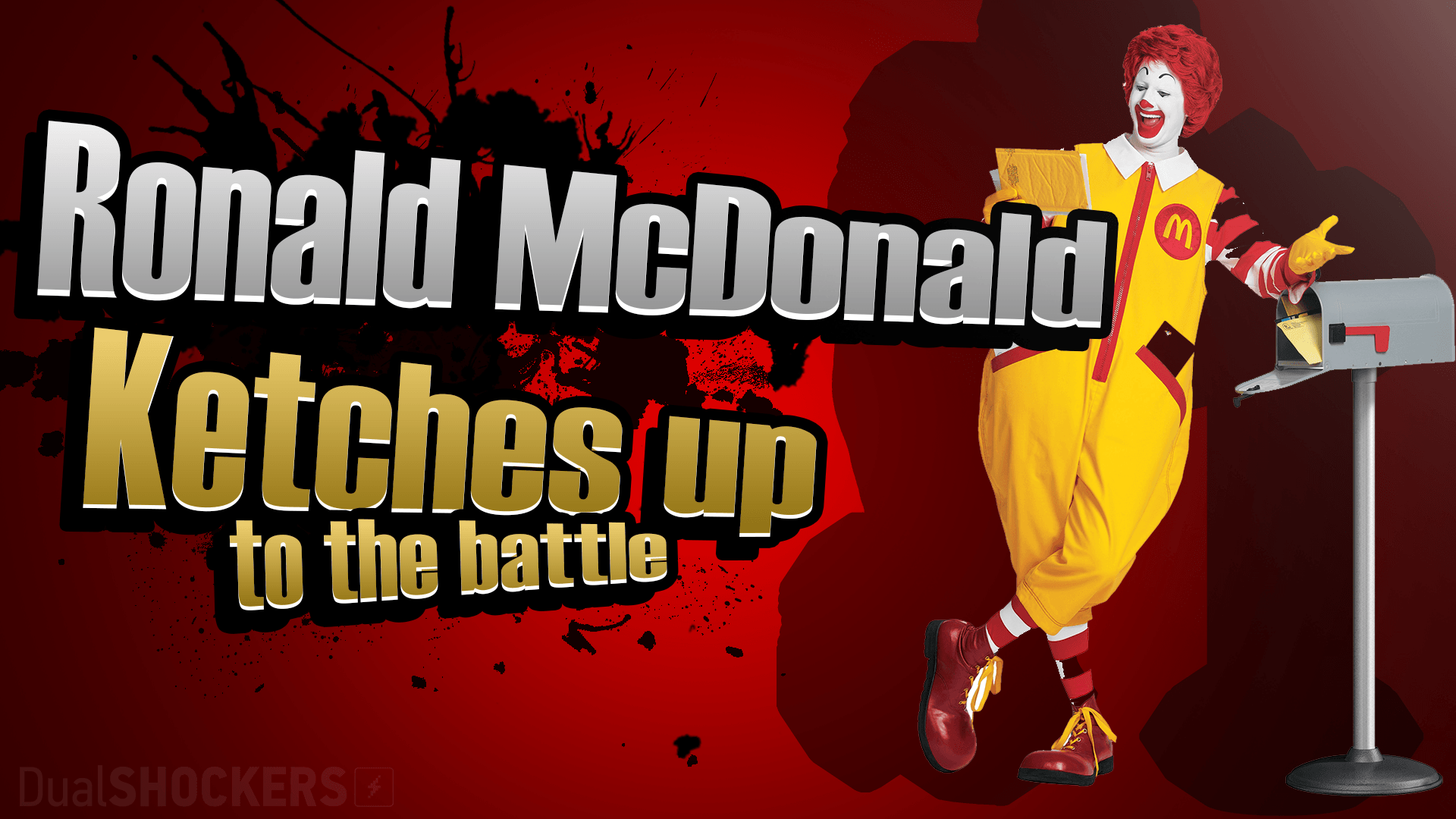 Ronald McDonald Is Not in Super Smash Bros. Ultimate, Say McDonald's