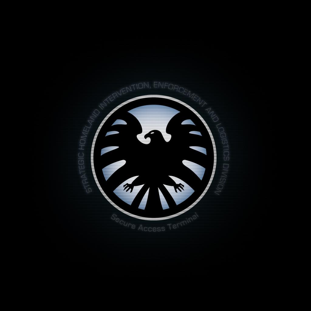 FunMozar Marvel The Avengers Shield Logo Wallpaper 2