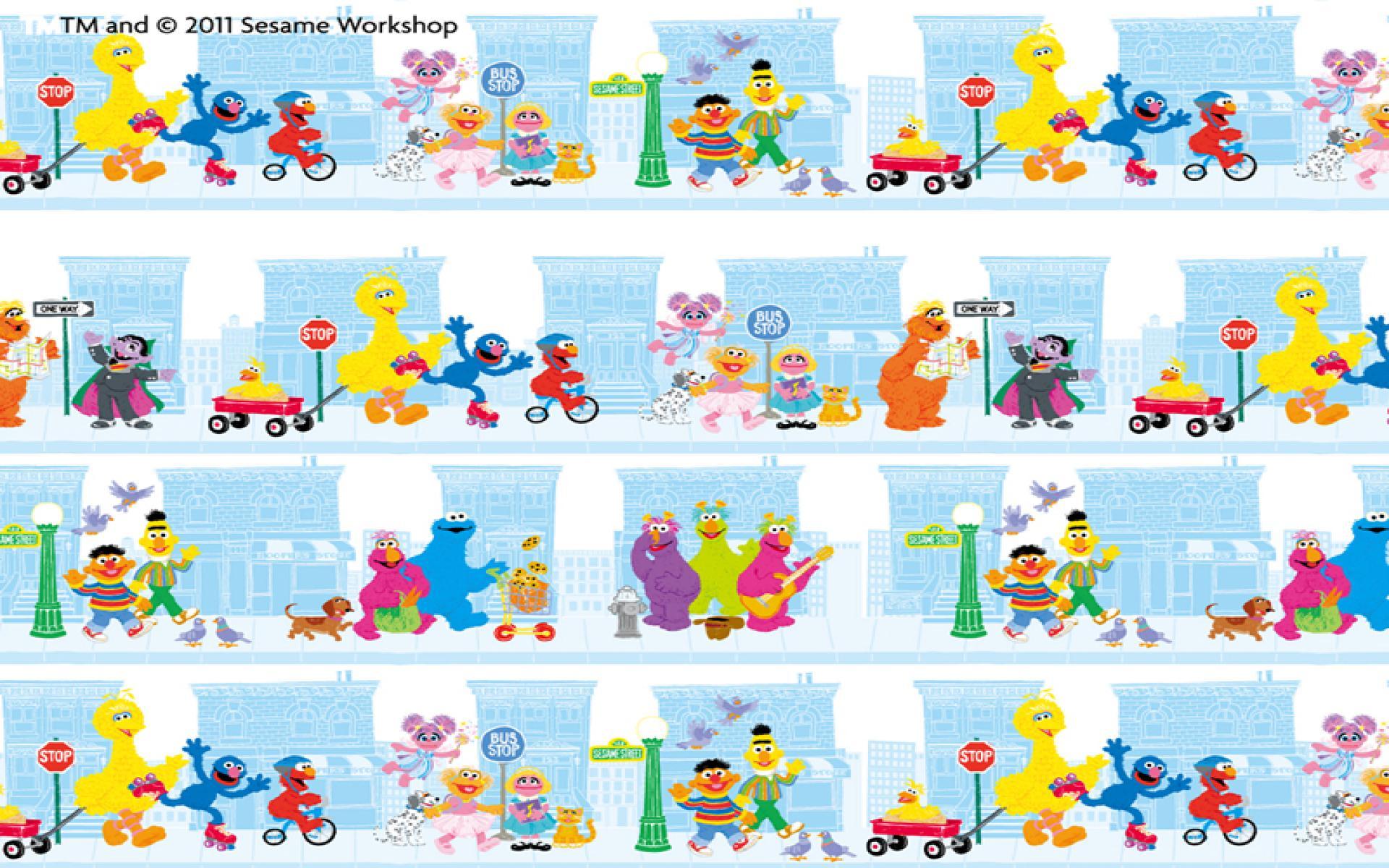 Sesame Street Wallpaper LBQ 0.6 Mb