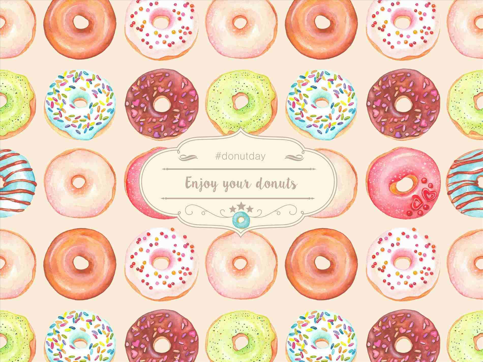 Cute Donut Wallpaper Free Cute Donut Background