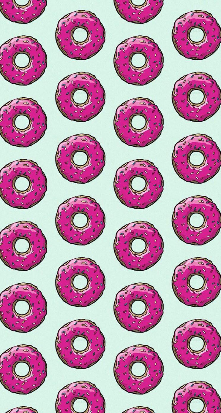 Simpsons Donut Wallpaper